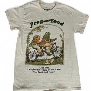 Frog and Toad Men's Graphic T-Shirt - Cream